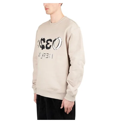 032c Glitch Selfie Sweatshirt (Sand)