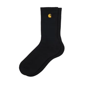 Carhartt WIP Chase Socks (Schwarz / Gold) – Carhartt WIP