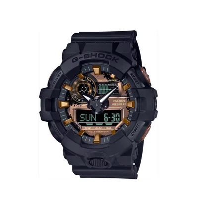 Casio G-Shock GA-700RC-1AER (Schwarz / Bronze)