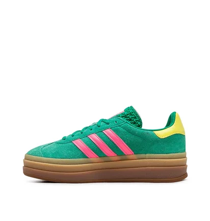 adidas WMNS Gazelle Bold (Grün / Pink)