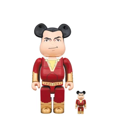 Medicom 100% + 400% Shazam! Be@rbrick Toy