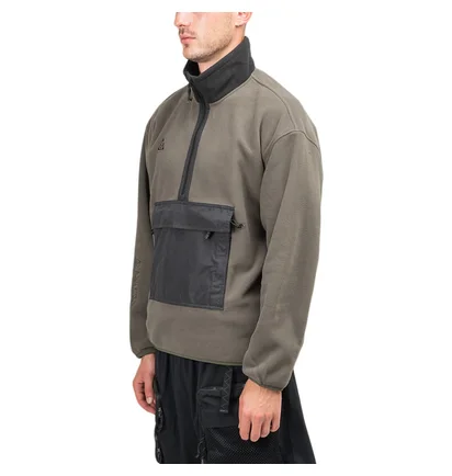 Nike ACG Polar Half Zip Anorak (Olive / Schwarz)