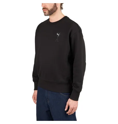 Puma x Ami Paris Crewneck Sweatshirt (Schwarz)