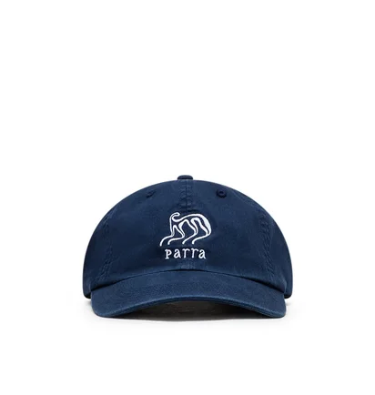 by Parra Alien head 6 Panel Hat (Blau)