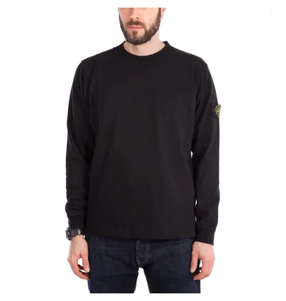 Stone Island Sweat Shirt Crewneck (Schwarz)