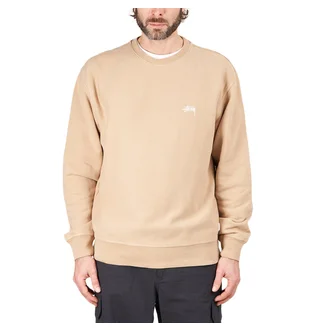 Stüssy Stock Logo Crew (Beige)