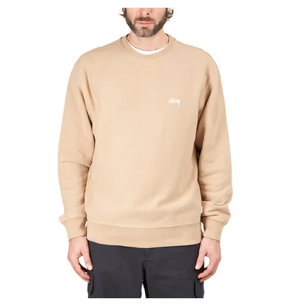 Stüssy Stock Logo Crew (Beige)