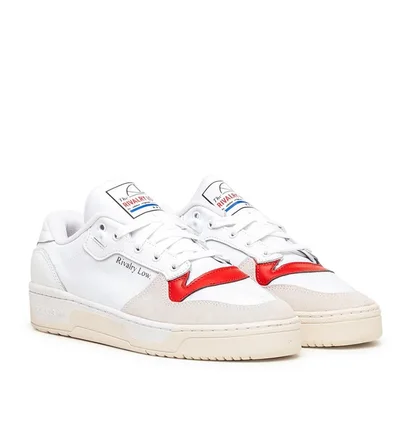 adidas Rivalry Low (Weiß / Rot)