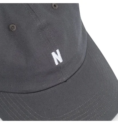Norse Projects Twill Sports Cap (Grau)