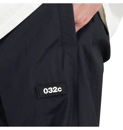 032c Flared Tracksuit Trousers (Schwarz)
