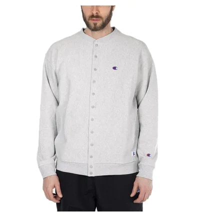 Champion x Beams Cardigan Sweatshirt (Grau)