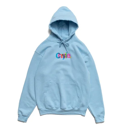 Chrystie NYC Chrystie Massimo Logo Hoodie (Hellblau)