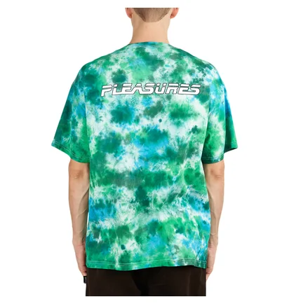 Pleasures x Unkle Angel T-Shirt (Blau / Grün)