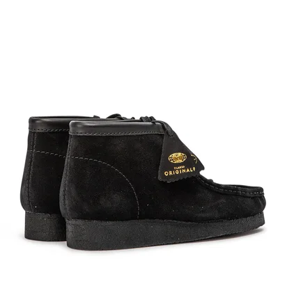 Clarks Originals x Wu Wear Wallabee WW (Schwarz Wildleder)