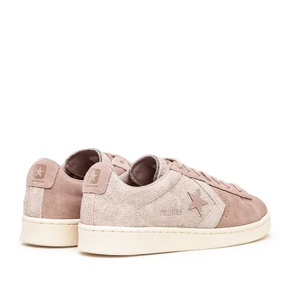Converse x Earth Tone Suede Pro Leather OX (Blassrosa)