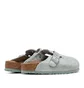 Birkenstock Boston Suede Leather Regular (Türkis)