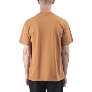 Dime Classic Logo Embroidered T-Shirt (Braun)