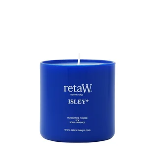 retaW Fragrance Candle 'Isley' (Blau)