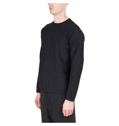 Snow Peak Co/Pe Dry L/S Pullover (Schwarz)
