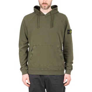 Stone Island Patch Hoodie (Khaki)