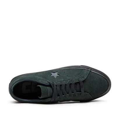 Converse One Star Pro Classic Suede (Dunkelgrün / Grau)