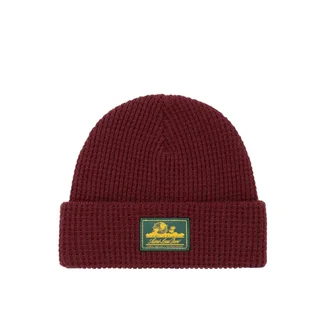 Aimé Leon Dore Waffle Knit Beanie (Burgundy)