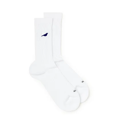 Allike Deck Socks (Weiß / Navy)