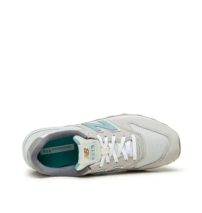 New Balance WL996 WD (Grau / Türkis)
