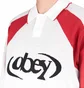 Obey Soccer Polo Sweater (Beige / Rot)