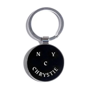 Chrystie NYC Smile Logo Keychain (Silber)