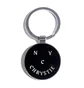Chrystie NYC Smile Logo Keychain (Silber)