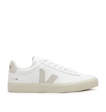 Veja Campo Chromefree Leather (Weiß / Beige)
