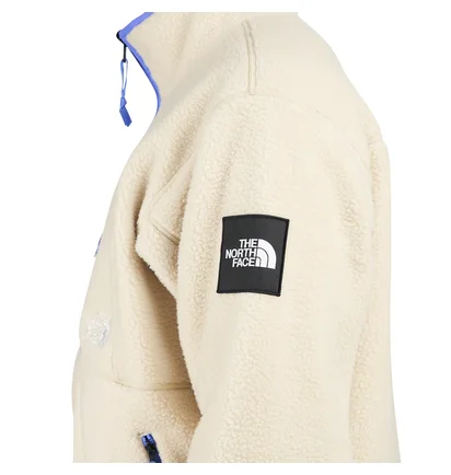 The North Face x Yinka Ilori Reversible Fleece Jacket (Beige / Schwarz)
