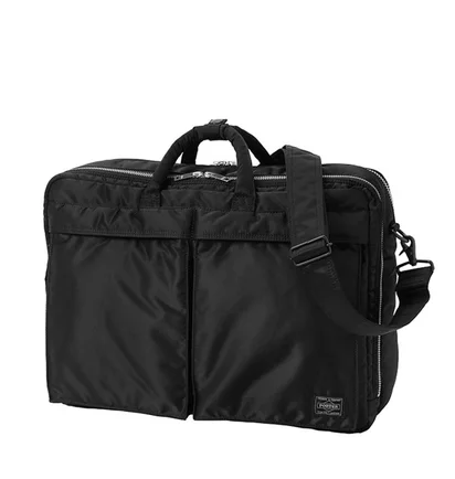 Porter by Yoshida 3Way Briefcase (Schwarz)