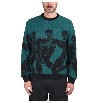 Carne Bollente B.F.F. Sweater (Grün / Schwarz)