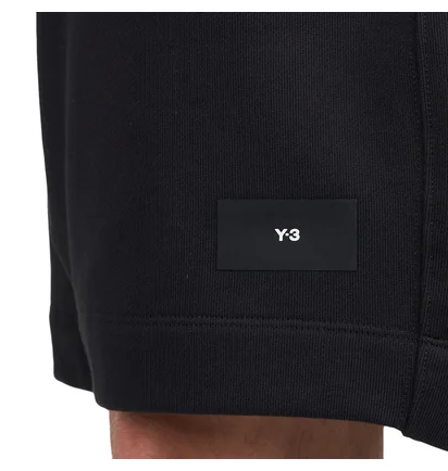 adidas Y-3 Organic Cotton Terry Shorts (Schwarz)