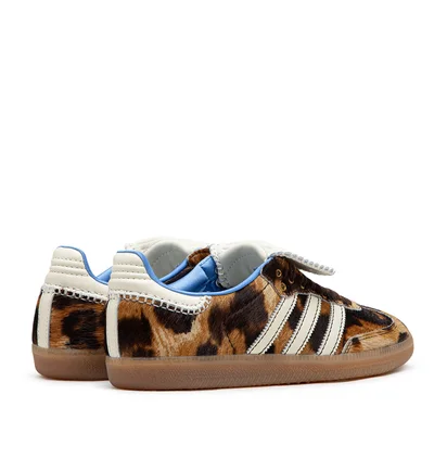 adidas x Wales Bonner Pony Leo Samba (Dunkelbraun / Weiß)
