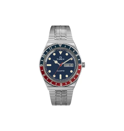 Timex Archive Q Diver Reissue 38mm (Blau / Rot)