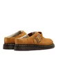 Dr. Martens Isham Faux Shearling Lined Suede Mules (Braun)