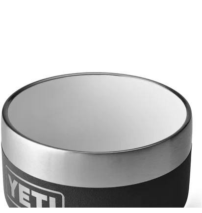 Yeti Rambler 4oz Stackable Cups (Schwarz / Silber)