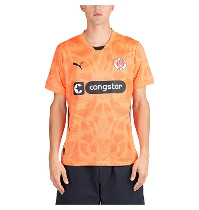 Puma x St. Pauli Goalkeeper Jersey (Orange / Schwarz)