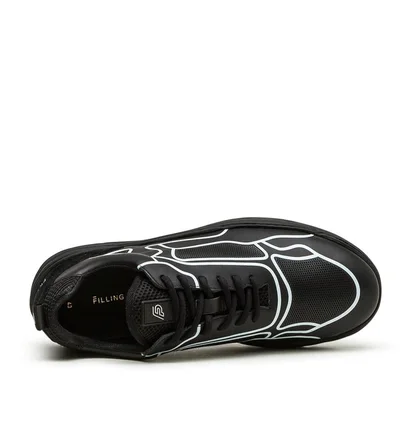 Filling Pieces Low Curve Iceman Silk (Schwarz / Weiß)