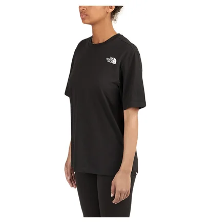 The North Face WMNS Relaxed Redbox Tee (Schwarz)