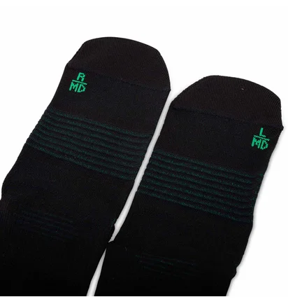 Y-3 Run Sock Hi (Schwarz / Grün)