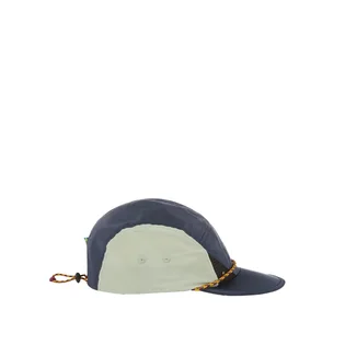 Klättermusen Runa Five Panel Cap (Blau / Hell Grün)