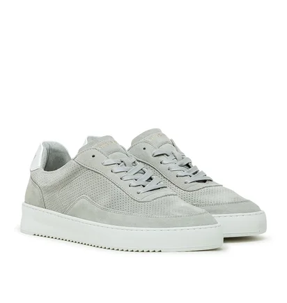 Filling Pieces Mondo Perforated (Hellgrau / Weiß)