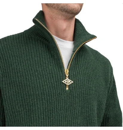 Han Kjobenhavn Zip Turtle Neck (Grün)