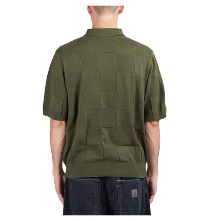 Carhartt WIP S/S Checker Polo (Grün)