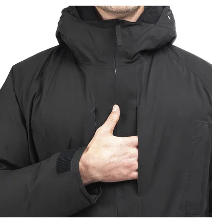 Stone Island Ripstop Gore-Tex Down Jacket (Schwarz)