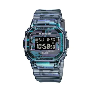 Casio G-Shock DW-5600NN-1ER (Grau / Lila / Grün)